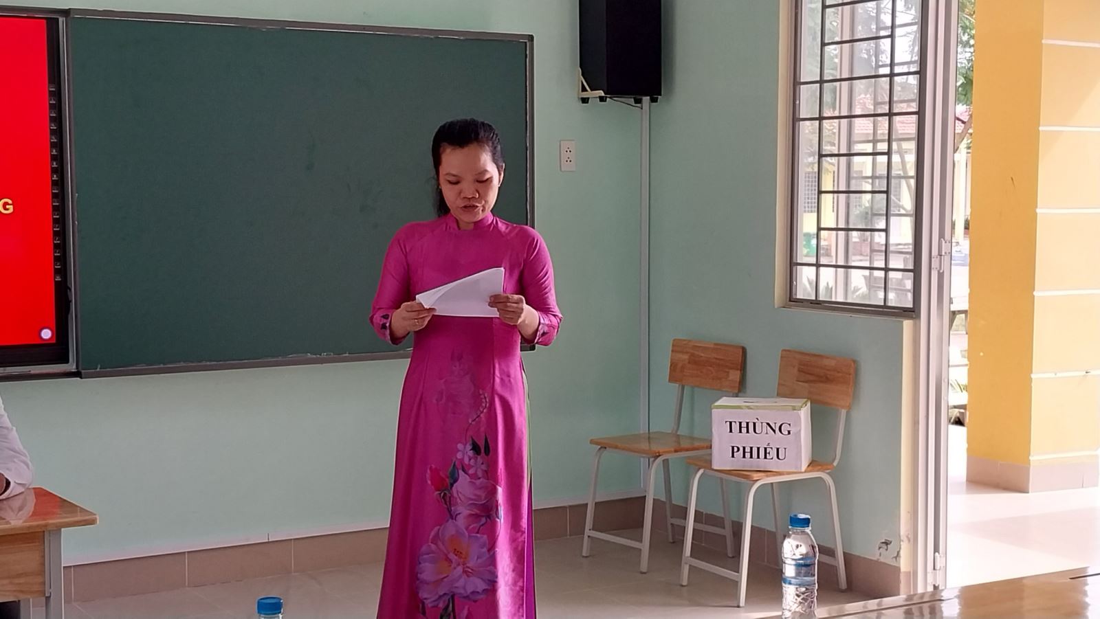 Bà Trần Thị Mười thông qua kiểm điểm và chương trình hành động
